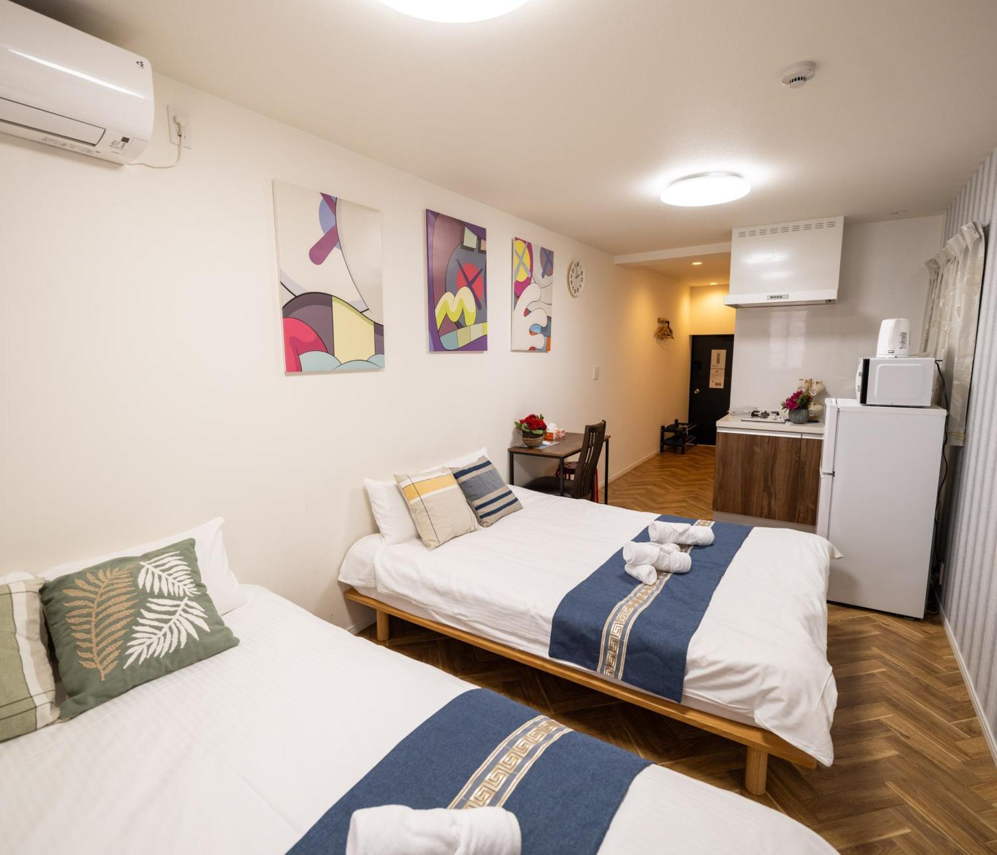Oasis Naniwa Apartment Осака Стая снимка