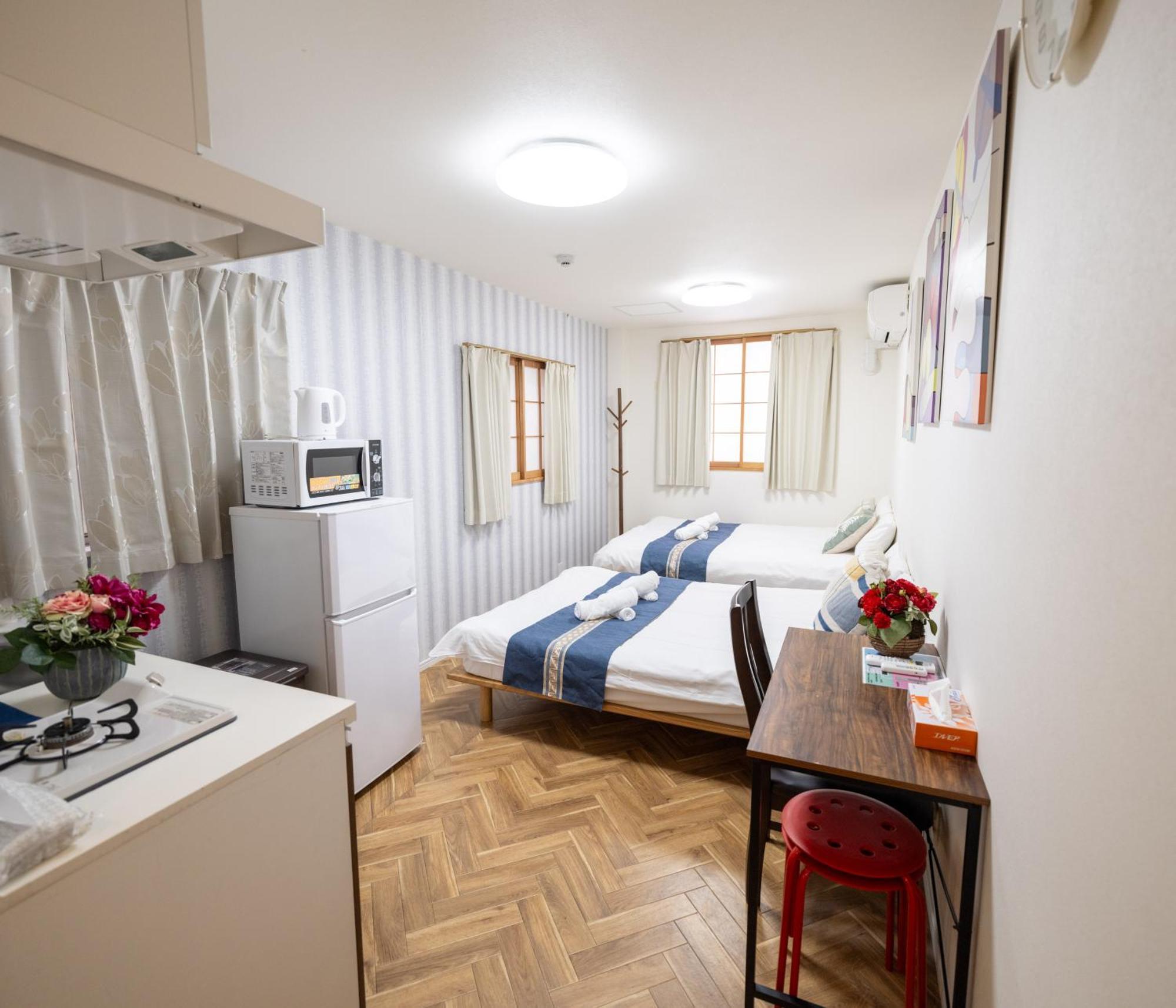 Oasis Naniwa Apartment Осака Стая снимка