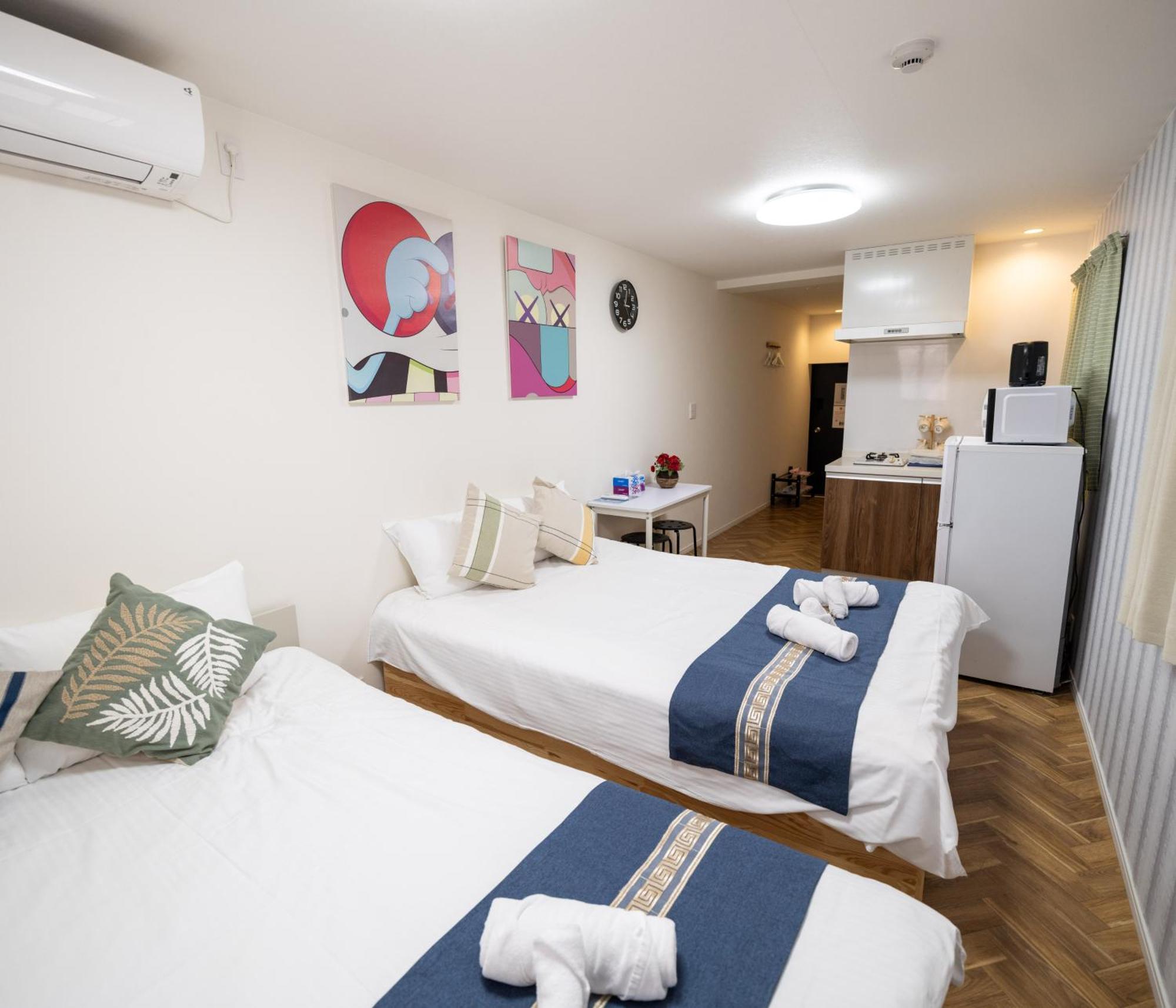 Oasis Naniwa Apartment Осака Стая снимка