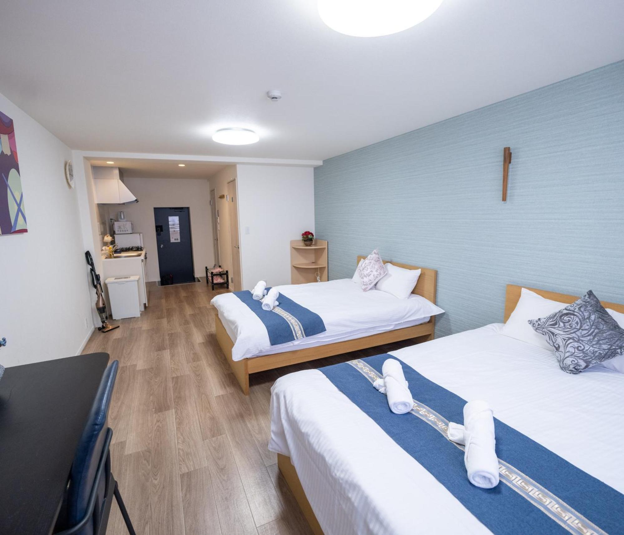 Oasis Naniwa Apartment Осака Стая снимка