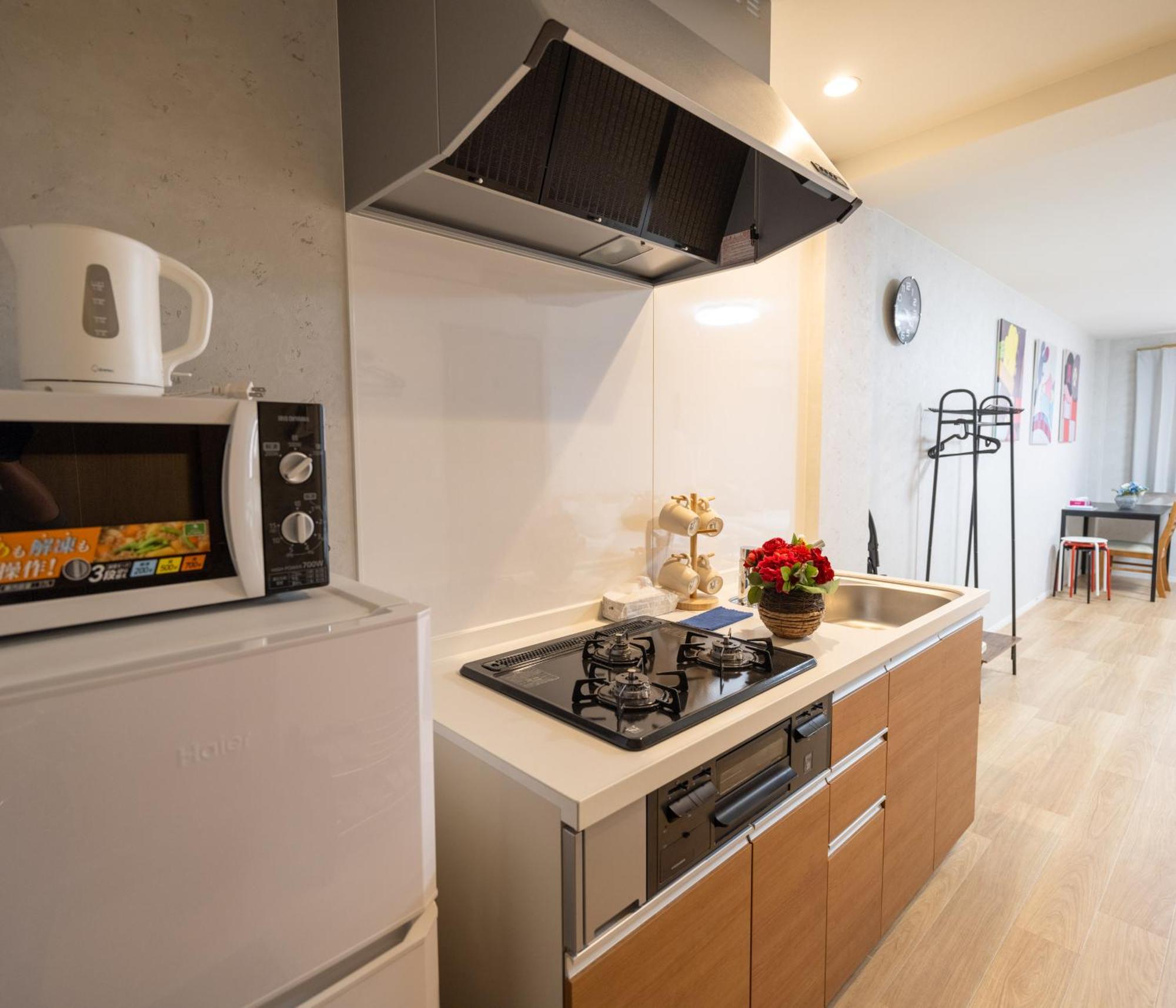 Oasis Naniwa Apartment Осака Стая снимка
